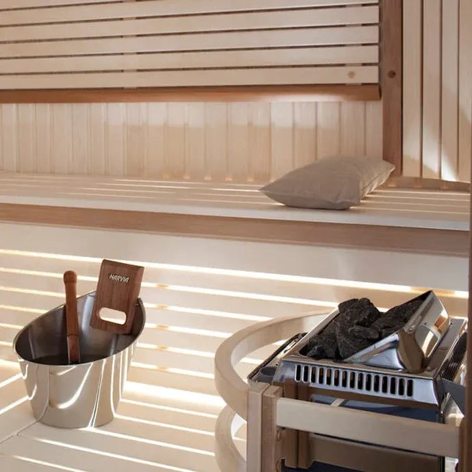 Harvia TopClass 4.5kW / 6kW / 8kW Electric Sauna Heater with Built-in Controls